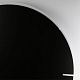 Часы настенные Melancholia Clock, черные
