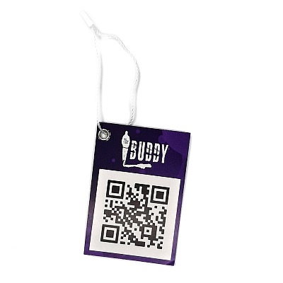 Бирка картонная Buddy